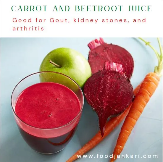 Carrot and beetroot juice Recipe