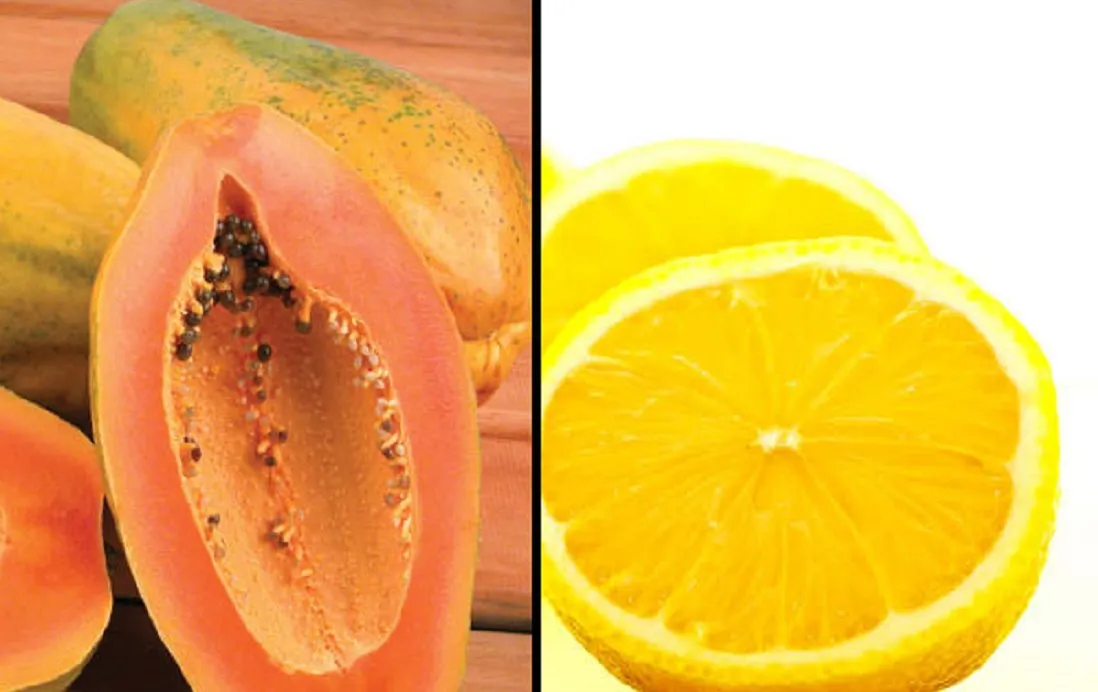 Can we eat papaya and orange together?